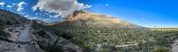 At Slaughter Canyon trailhead near Carlsbad, NM