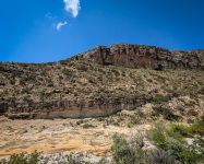 Hiking the McKittrick Canyon trail in Guadalupe Mountains National Park