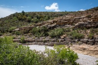 Hiking the McKittrick Canyon trail in Guadalupe Mountains National Park