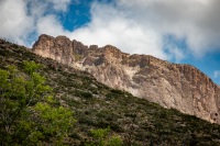 Hiking the McKittrick Canyon trail in Guadalupe Mountains National Park