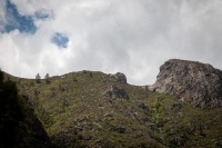 Hiking the McKittrick Canyon trail in Guadalupe Mountains National Park