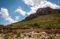 Hiking the McKittrick Canyon trail in Guadalupe Mountains National Park