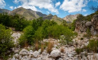 Hiking the McKittrick Canyon trail in Guadalupe Mountains National Park