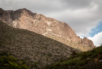 Hiking the McKittrick Canyon trail in Guadalupe Mountains National Park