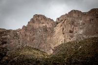 Hiking the McKittrick Canyon trail in Guadalupe Mountains National Park