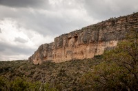 Hiking the McKittrick Canyon trail in Guadalupe Mountains National Park