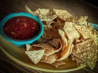 At Tomasita's in Santa Fe, NM