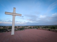 At Cross of the Martyrs in Santa Fe, NM