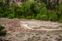 At Bandalier National Park