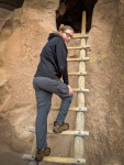 Kyle at Bandalier National Park