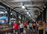 French Market in the French Quarter in New Orelans