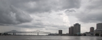 Along the Moon Walk and Missippi River in New Orleans