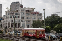 Along the Moon Walk and Missippi River in New Orleans