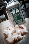 Beignets at Cafe du Monde in the French Quarter in New Orelans