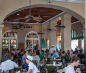 Cafe du Monde in the French Quarter in New Orelans