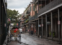 In the French Quarter in New Orelans