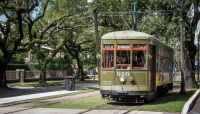 St. Charles Street streetcar in New Orleans