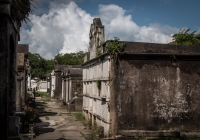 At Lafeyette Cemetary No 1 in New Orleans