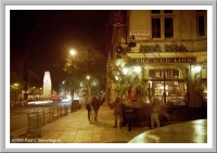 Whitehall at night