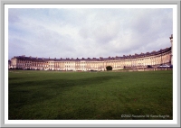 The Royal Crescent in Bath