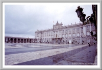 The courtyard at the Spanish Royal Palace (Palacio Real)