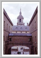 Leading up to the monastery of San Lorenzo del Escorial
