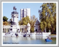 El Estanque in Parque del Buen Retiro, Madrid