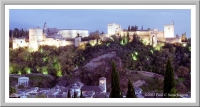 The Alhambra in the evening