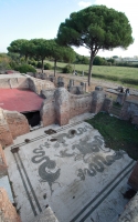 Mosaic at the Baths of Neptune