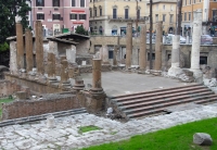 Ruins at the Area Sacra della Argentina