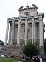 The Temple of Antonius Pius and Fautina