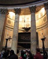 Inside the Pantheon - Tomb of Vittorio Emanuele II