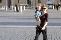 Suzanne and Kyle in St. Peter's Square