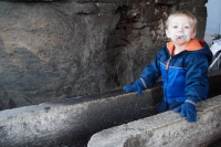 Kyle playing in the Colosseum