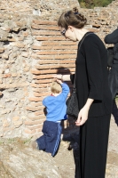 Kyle and Suzanne on the Palatine Hill