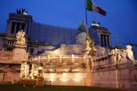 Vittorio Emanuele II Monument at Night