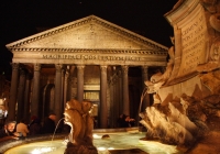 The Pantheon at Night