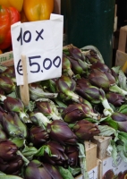 Artichokes at the Market