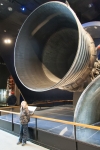 Kyle and Saturn 5 engine