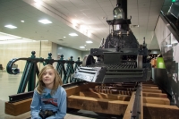 Kyle and the John Bull Locomotive