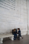 At the Jefferson Memorial