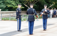 Changing of the Guard at the Tomb of the Unknown Soldier at Arlington National Cemetery