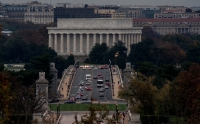 Lincoln Memorial from Arlington National Cemetery