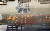 B-29 Marauder "Flak Bait" in the Restoration hanger