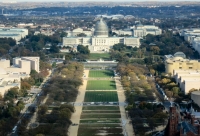 National Mall and US Capitol from top of Washington Monument