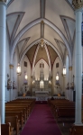 Inside Loretto Chapel