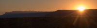 Sunset in Carlsbad Caverns NP