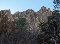 Along the Devil's Hall Trail in Guadalupe Mtns NP