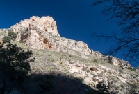 Along the Devil's Hall Trail in Guadalupe Mtns NP
