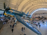 F4U-AD Corsair at the National Air and Space Museum Udvar-Hazy Center in Chantilly, VA